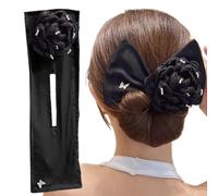 Hair Bun Maker for Women, Fabric Hair Bun Maker - Elegant Flower Women Hair Bun Maker Twist | Beginner Friendly Feminity Accessory Ladies Hairpin Easy Fast Roll for Birthday