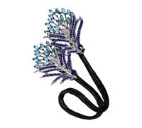 Hair Bun Maker for Women -Rhinestone Hair Bun Maker Lazy Curler - Rhinestone Long Clips for Home, Dorm, Travel, Hotel, School