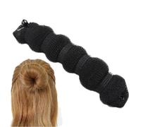 Hair Bun Maker, Hair Bun Maker for Women | Multi Purpose Bun Maker,Black Bun Maker for Face Washing,Makeup,Cooking,Hair Accessory