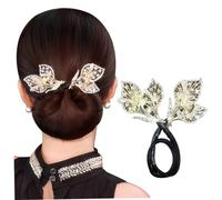 Hair Bun Maker Vintage Calla Lily Flower Hair Clip Alloy Bun Maker for Long Elegant Exquisite Women Hairstyles Accessories