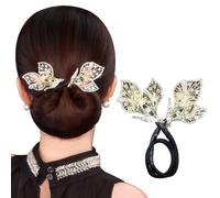 Hair Bun Maker Vintage Calla Lily Flower Hair Clip Alloy Bun Maker for Long Elegant Exquisite Women Hairstyles Accessories ..