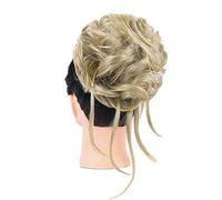 Hair bun Messy Bun Hair Piece, Synthetic Long Tousled Hair Bun Extensions Wavy Hair Ponytail Hairpieces Hair Scrunchies with Elastic Hair Band for Women Messy Hair Piece (Color : 24-613#)
