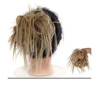 Hair Bun Messy Bun Hair Slice Ponytail Hair Extensions with Elastic Rubber Band Synthetic Fluffy Bun Women Wig Hair Bun Hair Bun Piece(0011)