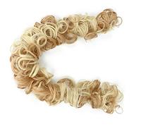 Hair Bun Messy Bun Hair Slices 21 Inch Long Synthetic Messy Shaggy Bun Wrap Hair Ties Curly Bun Hair Ties for Women Hair Bun Hair Bun Piece(Q13 18H613)