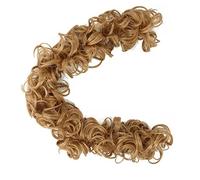 Hair Bun Messy Bun Hair Slices 21 Inch Long Synthetic Messy Shaggy Bun Wrap Hair Ties Curly Bun Hair Ties for Women Hair Bun Hair Bun Piece(Q13 22)