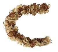 Hair Bun Messy Bun Hair Slices 21 Inch Long Synthetic Messy Shaggy Bun Wrap Hair Ties Curly Bun Hair Ties for Women Hair Bun Hair Bun Piece(Q13 12H24)