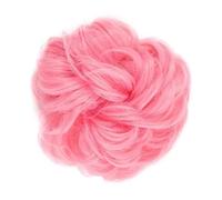 Hair Bun Pieces for Women 1 Pack Synthetic Curly Donut Bun Hair Accessory Elastic Headband Fluffy Messy Ponytail for Women