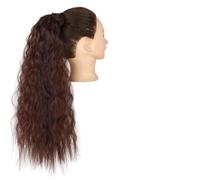 Hair Bun Pieces for Women Set Of 1 Synthetic Messy Bun Curly Wavy Wig Wraparound Ponytail Extensions Hair Accessories for Women