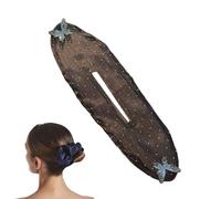 Hair Bun Roller - Easy Cleanness Long, Light Weight, Modern, with Clip, Hair Curler, Non-Slip Bun Maker Tool | Multipurpose Outdoor Indoor Utility Cute Space-