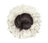 Hair Bun Scrunchies,Lace Ponytail Hair Extensions for Women | Ponytail Holder Styling Wigs Hairpieces for Ladies Bride Girlfriend Girls Sister Daughter