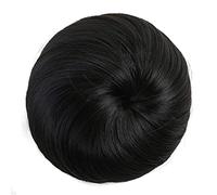 Hair Bun Synthetic Hair Bun Donut Bun with Elastic Band Ponytail Extensions Hair Clip Wig Ponytail Headwear for Women Bun(2)