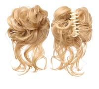 Hair Bun Synthetic Hair Bun Messy Curly Bun Claw Clip Bun Headband Wig Ponytail Hair Extensions Women Wig Hair Bun Bun(SW207-01)