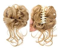 Hair Bun Synthetic Hair Bun Messy Curly Bun Claw Clip Bun Headband Wig Ponytail Hair Extensions Women Wig Hair Bun Bun(SW207-10)