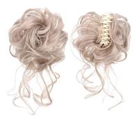 Hair Bun Synthetic Hair Bun Messy Curly Bun Claw Clip Bun Headband Wig Ponytail Hair Extensions Women Wig Hair Bun Hair Bun Piece(SW207-04)