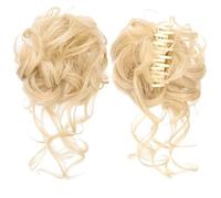 Hair Bun Synthetic Hair Bun Messy Curly Bun Claw Clip Bun Headband Wig Ponytail Hair Extensions Women Wig Hair Bun Bun(SW207-03)