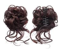 Hair Bun Synthetic Hair Bun Messy Curly Bun Claw Clip Bun Headband Wig Ponytail Hair Extensions Women Wig Hair Bun Hair Bun Piece(SW207-06)