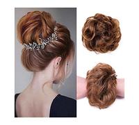 Hair Bun Synthetic Messy Bun Curl Donut Hair Extensions Bun Extensions Comb Clip In Messy Bun Hair Accessories for Women Hair Bun Piece(27H33)