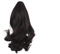 Hair Bun Synthetic Short Wave Big Claw Clip Ponytail Hair Extension Wig Hair Bun Ponytail Ladies Hair Accessories Bun(SW184-4)