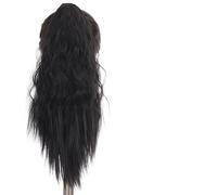 Hair Bun Synthetic Short Wave Big Claw Clip Ponytail Hair Extension Wig Hair Bun Ponytail Ladies Hair Accessories Hair Bun Piece(SW187-1B)