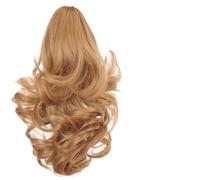 Hair Bun Synthetic Short Wave Big Claw Clip Ponytail Hair Extension Wig Hair Bun Ponytail Ladies Hair Accessories Bun(SW183-27)