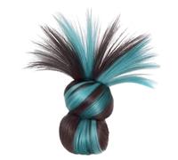 Hair Bun Wig | Claw Clip Short Ponytail Extension,Feathered Synthetic Wig for Quick Styling Updo Cheer Daily Wear