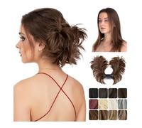 Hair Bun, Women's Adjustable Comb Ball Head Wig, Messy Bun Hair Ring Piece, Chicken Nest Style,for women(Jet Black)