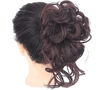 Hair Buns Claw Clip Messy Bun Hair Piece Wavy Curly Women Synthetic Chignon With Attached Bun Hair Piece(Y119)