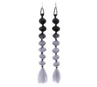 Hair Buns Hair Piece Long Rainbow Color Bubble Ponytail Extension Puff Wrap Synthetic Braid Rubber Fake Hair For Women Sweet Girls(020 B37)