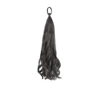 Hair Buns Hair Piece Synthetic Long Boxing Braids Hair Picecs Clip-on Extensions For Women Braided Hairstyle Natural Colors Ponytails(NC/4HL)