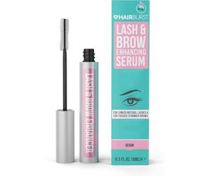 HAIR BURST Eyelash & Brow Growth Serum - Hormone Free, Fuller Lashes 9ml