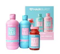 HAIR BURST Hair Growth Set - Biotin Gummies, Shampoo & Conditioner | Chewable hair vitamins help reduce breakage & promote healthier hair - thickening treatment for all hair types