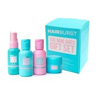 HAIR BURST Travel Gift Set - Mini Shampoo, Conditioner, Mask & Elixir | Nourishing minis for longer, stronger, healthier hair - travel size haircare set perfect for holidays & gifting