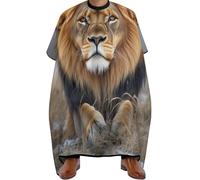Hair Cape Lion Animal King Art, Unisex Hair Colouring Cape personalised Haircut Apron Gown for Men Women 140X168cm