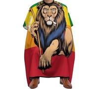 Hair Cape Lion Judah Flag King, personalised Hair Cutting Cape Stain resistant Haircut Apron Gown for Styling Hairdresser 140X168cm