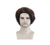 Hair Care 20cm/7.8'' Mens Wig Short Layered Wavy Synthetic Wigs For Men Male Guy Daily Party Wigs for Daily Party Use Natural Wigs