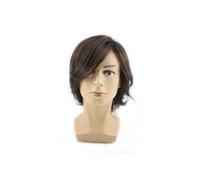 Hair Care 20cm/7.8'' Mens Wig Short Layered Wavy Synthetic Wigs For Men Male Guy Daily Party Wigs for Daily Party Use Natural Wigs