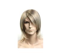 Hair Care 20cm/7.8'' Mens Wig Short Layered Wavy Synthetic Wigs For Men Male Guy Daily Party Wigs for Daily Party Use Natural Wigs