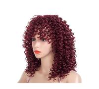 Hair Care 50cm/19.6''Curly Wigs for Women Short Wavy Wig with Bangs Big Loose Cute Synthetic Soft Wigs for Daily Natural Wigs