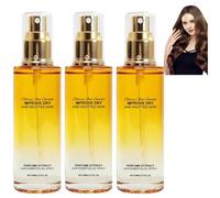 Hair care essential oil spray, fragrance hair care essential oil, shiny and smooth, strengthen hair roots, improve dry and tangled hair, suitable for men and women