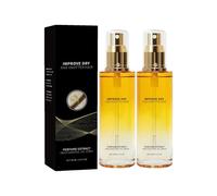 Hair Care Essential Oil Spray,Lightweight Oil for Split Ends & Frizzy Hair,Moisturising & Strengthening Silky,Smooth Frizz and Add Shine for Women, Men All Hairs Types (A, 2PCS)