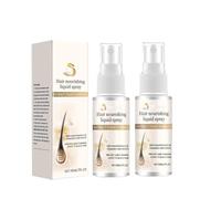 Hair Care Essential Oil Spray, Long-Lasting Lightweight Hair Soft Essential Oil Spray, Improve Hair Thinning, Thicken Strengthen Longer Hair & Extra Strength Scalp Solution (30ml, 2)