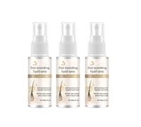 Hair Care Essential Oil Spray, Long-Lasting Lightweight Hair Soft Essential Oil Spray, Improve Hair Thinning, Thicken Strengthen Longer Hair & Extra Strength Scalp Solution (30ml, 3)