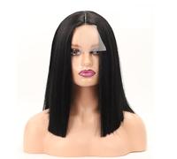 Hair Care Wig Short Straight Wigs Black Short Wig Women's Wig Layered Synthetic Hair Wig Middle Wigs Shoulder Length Natural Wigs