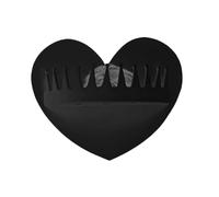 Hair Catcher for the Shower - Heart-Shaped Wall-Mounted Catcher | Suction Cup Bath Catcher Strainer for Women Wife Girlfriend Bathroom Household Indoor Hotel Sink Salon