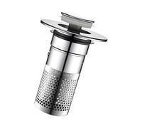 Hair Catcher - Sink Plug Replacement | Drain Stopper Plug | Bathroom Sink Plug Replacement | Push Type Sinks Strainer No Overflow | Bath Basin Plugs Filter With Basket Hair Catcher For Bathtub,