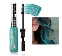 Hair Chalk Combs - Temporary Mascara Hair Color Set, Eight Vibrant Shade Dye Brushes, Safe Washable Formula | Easy Highlight Styling Fun for Girls Holiday Party Festival Cosplay Dress Up