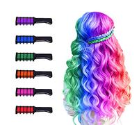 Hair Chalk for Girls, MSDADA Hair Spray Colour for Kids, Temporary Hair Color Dye for Kids Gifts for Girls Washable Kids Hair Dye for Birthday Christmas Stocking Stuffers Makeup Age 4 5 6 7 8-12+