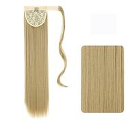 Hair Chignon 22-32 Inch Synthetic Long Straight Ponytail Headband Ponytail Wig Wrap Hair Clip Extensions Ponytail Bun for Women Hair Pieces For Women(24,22inches)