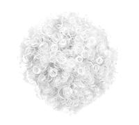 Hair Chignon Synthetic Afro Puffs with Drawstring Hair Pieces Ponytail Hair Bun Updo Hair Extensions Bun For Women Short Curly Bun Hair Pieces For Women(Q9 1001A)