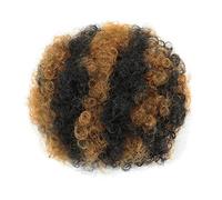 Hair Chignon Synthetic Afro Puffs with Drawstring Hair Pieces Ponytail Hair Bun Updo Hair Extensions Bun For Women Short Curly Bun Hair Pieces For Women(Q9 1H27)